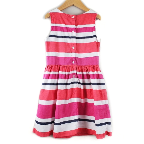 Gymboree Girl's Striped Cotton Dress Size 7 - Picture 4 of 4